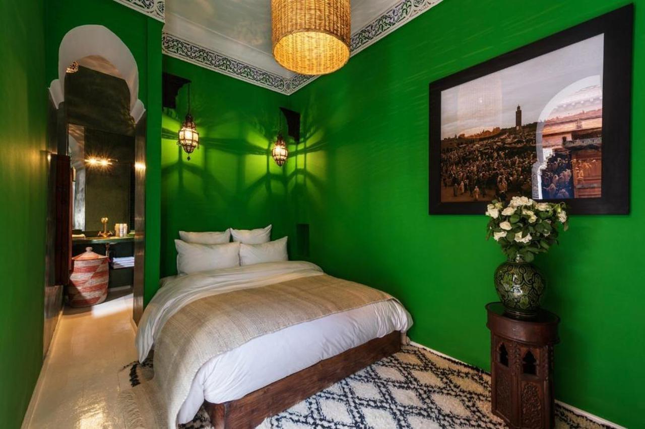 Riad Les Yeux Bleus Marrakesh Buitenkant foto