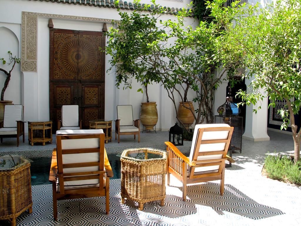 Riad Les Yeux Bleus Marrakesh Buitenkant foto
