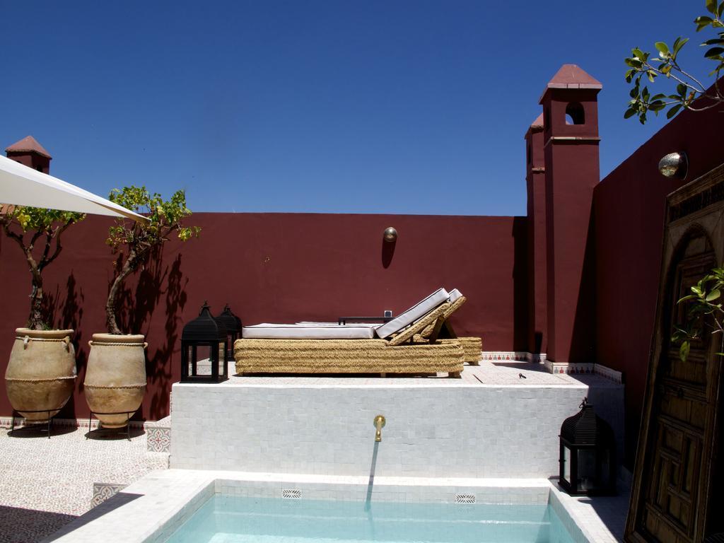 Riad Les Yeux Bleus Marrakesh Buitenkant foto