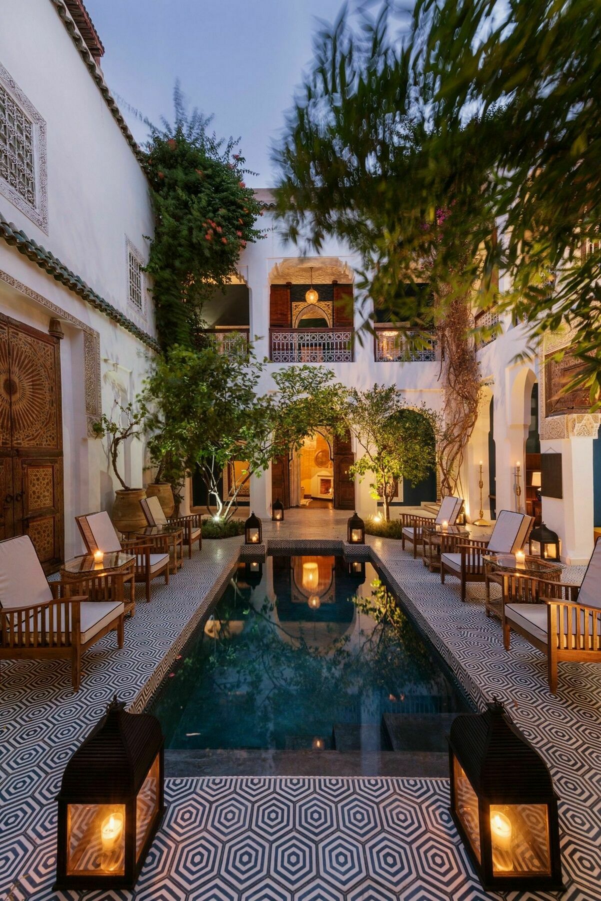 Riad Les Yeux Bleus Marrakesh Buitenkant foto